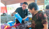 浙江丽水：反邪宣传走进古堰画乡景区 便民服务点亮平安旅途