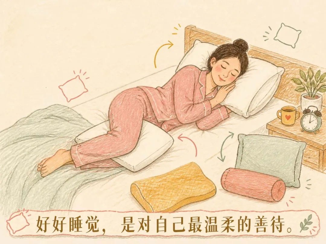 睡姿不对,脊柱遭罪!来看看怎么躺更科学