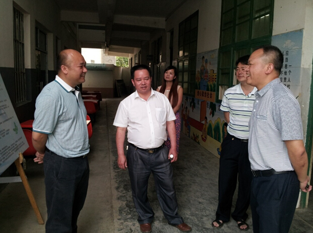 广西百色市委防邪办督查乐业县反邪教工作