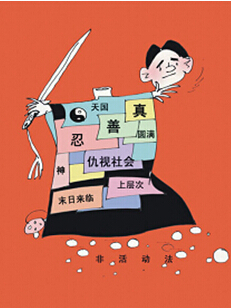 李洪志新旧“论语”背后的精神病变分析