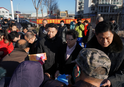 天津市东丽区开展反邪教“赶大集”活动
