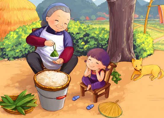奶奶我们回家去