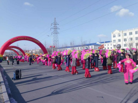 辽宁省丹东市振兴区元宵节活动反邪教灯谜唱主角