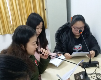 河南嵩山少林武术职业学院反邪教协会利用校园广播开展宣传教育