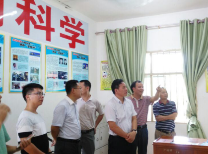 广西南宁市上林县反邪教考察团到来宾市兴宾区学习交流