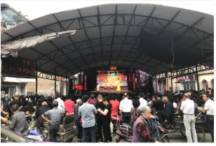 浙江省温岭市太平街道以社戏演出为契机向居民宣传反邪教知识