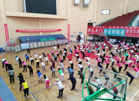 内蒙古达拉特旗扬正反邪引导健身气功队伍走健康发展之路