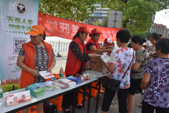 江苏省无锡市惠山区反邪志愿者大联动宣传活动