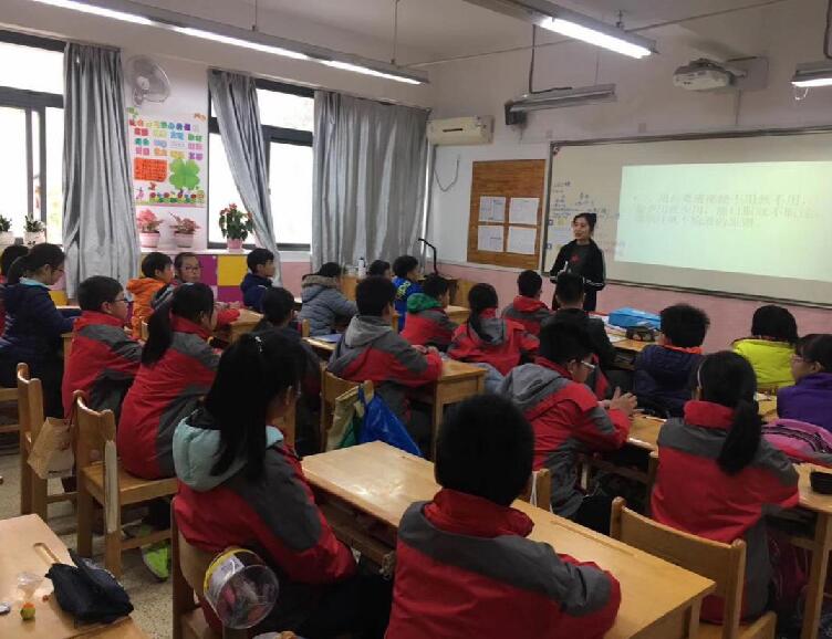 江苏省南京市栖霞区仙林街道开展反邪教宣传进课堂活动