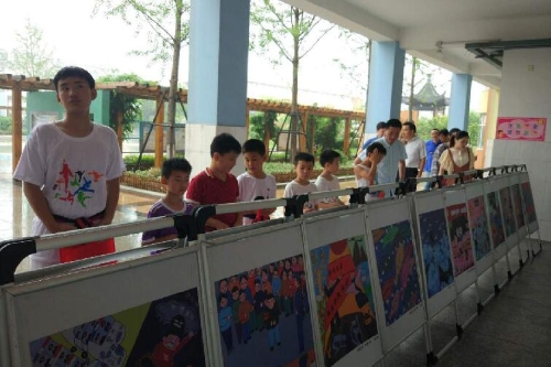 反邪教农民画展2 反邪教农民画展2