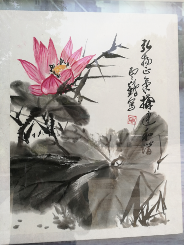 反邪书画展活动4 反邪书画展活动4