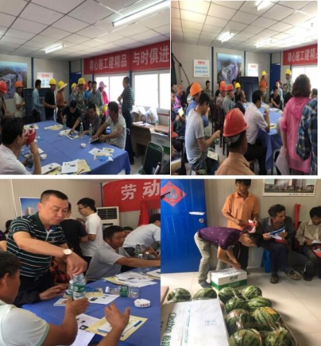 暑期反邪教宣传进工地送清凉2 暑期反邪教宣传进工地送清凉2