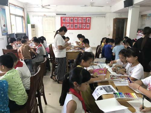 精心制作小贺卡 反对邪教正少年3