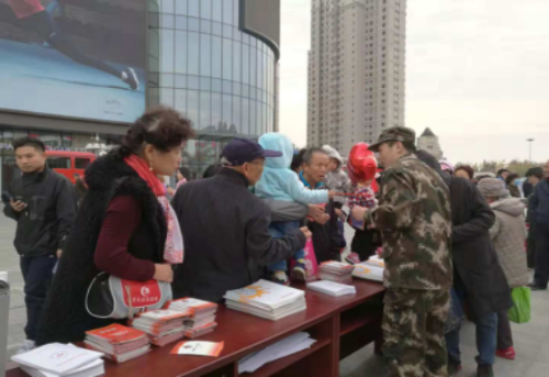 天津市河北区在“消防宣传日”开展反邪教活动501 天津市河北区在“消防宣传日”开展反邪教活动501