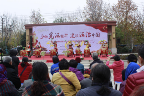 南京市栖霞区尧化街道借助宪法日、法制宣传日活动开展反邪教宣传1206248 南京市栖霞区尧化街道借助宪法日、法制宣传日活动开展反邪教宣传1206248