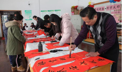 平湖市迎新春反邪教宣传在身边408 平湖市迎新春反邪教宣传在身边408