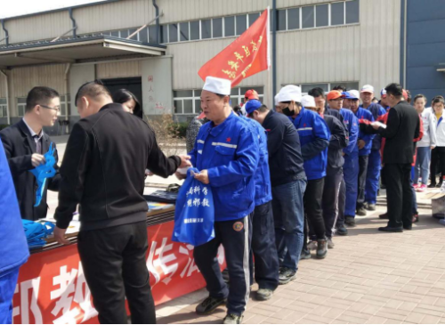 天津市宁河区开展反邪教警示教育进企业宣传活动472 天津市宁河区开展反邪教警示教育进企业宣传活动472