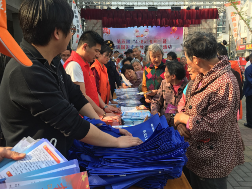 无锡市惠山区前洲街道开展反邪教宣传活动196