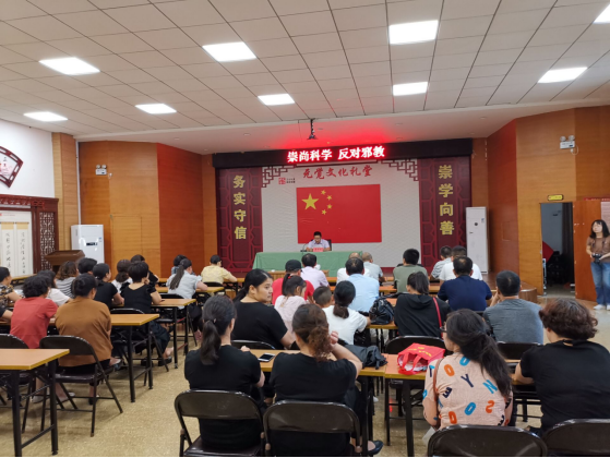 盛世迎大庆，反邪并肩行——温州市洞头区元觉街道开展防范邪教宣传系列活动