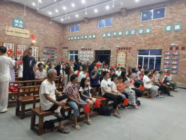 反邪纳凉晚会获村民点赞47 反邪纳凉晚会获村民点赞47