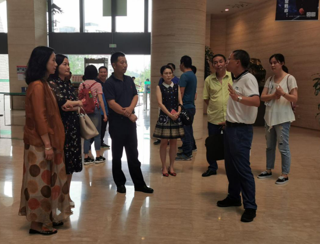 重庆市科协领导到北碚区调研指导反邪教协会工作