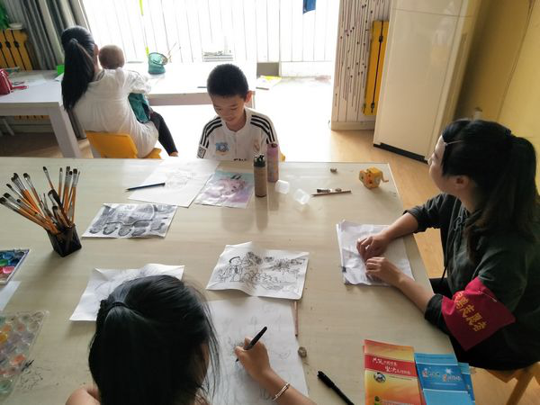 陕西省宝鸡市开展“我为反邪画漫画”活动