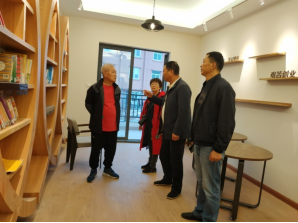 走进大陈，调研海岛反邪阵地建设