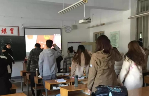 郑州升达经贸管理学院反邪教法制宣传活动2 郑州升达经贸管理学院反邪教法制宣传活动2