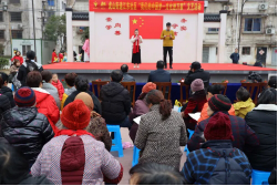 浙江江山市春节前反邪教宣传丰富多彩223 浙江江山市春节前反邪教宣传丰富多彩223