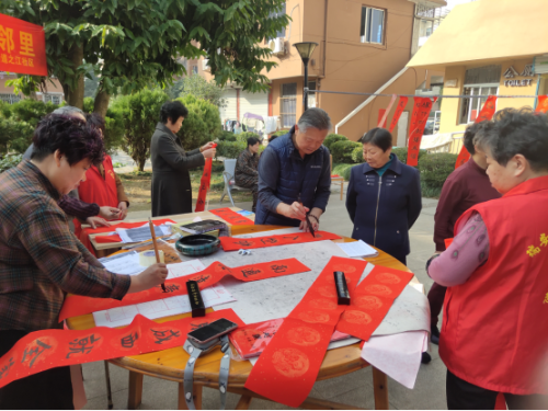 浙江省温州瑞安市安阳街道 热闹村晚歌声欢 温馨春联送祝福 反邪宣传年味浓248 浙江省温州瑞安市安阳街道 热闹村晚歌声欢 温馨春联送祝福 反邪宣传年味浓248