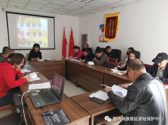 国家安全教育日  反邪宣传正当时——内蒙古阿拉善盟额济纳旗借势全民国家安全教育日助力反邪教警示教育宣传
