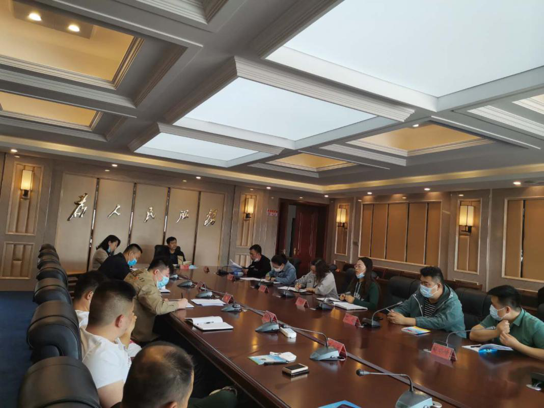 内蒙古呼和浩特市回民区委政法委召开4·28反邪教工作会议