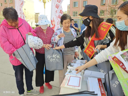 内蒙古包头市九原区反邪教宣传进农村91