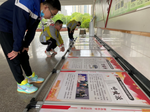 龙游县外国语初中复学反邪同步进行352
