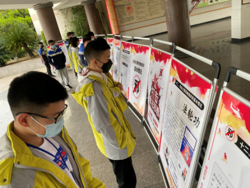 龙游县外国语初中复学反邪同步进行354