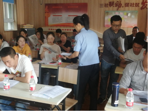 浙江省嵊泗县开展反邪教宣讲进培训班活动858 浙江省嵊泗县开展反邪教宣讲进培训班活动858