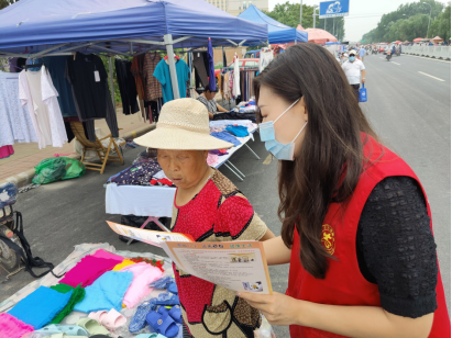 天津市西青区科协开展反邪教“三进”活动20200713493 天津市西青区科协开展反邪教“三进”活动20200713493