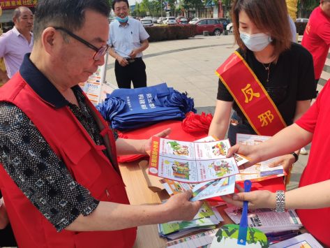 天津市北辰区双街镇开展防邪、反邪主题宣传活动20200818438
