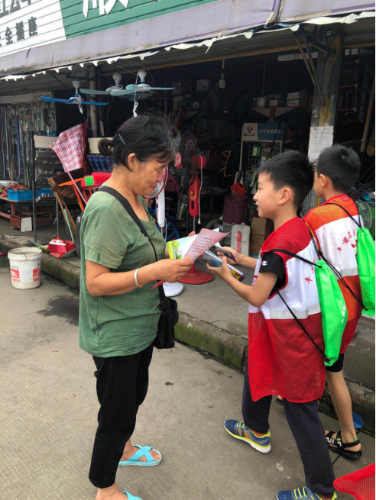 浙江慈溪市横河镇开展暑期“小候鸟”反邪宣传活动430