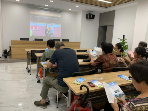 浙江省温岭市城东街道开展反邪教知识讲座568