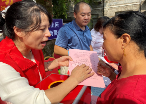 遂昌县开展反邪教宣传和警示教育活动323