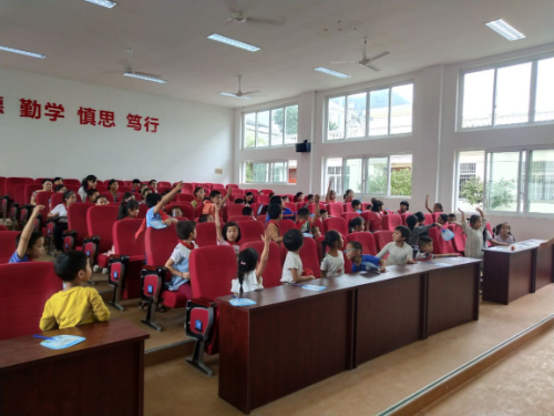 绍兴市新昌县沙溪镇防邪宣传进校园169