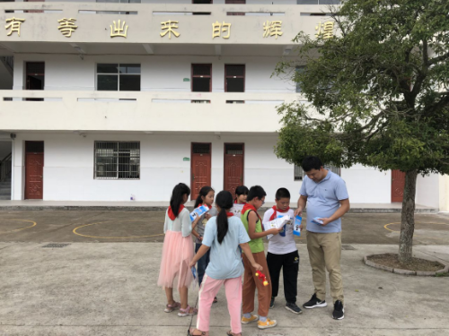 绍兴市新昌县沙溪镇防邪宣传进校园476
