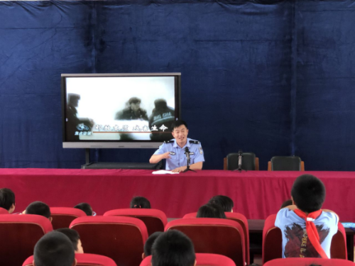 绍兴市新昌县沙溪镇防邪宣传进校园600