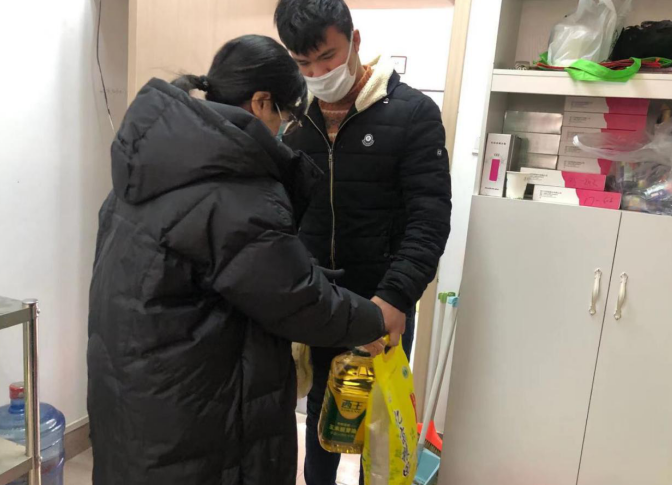 浙江省嘉兴市南湖区反邪教协会开展新春走访慰问活动