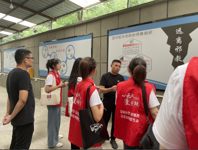 强化“四个三”合力反邪教  ---杭州师范大学社会实践团队深入宗教场所开展反邪宣传