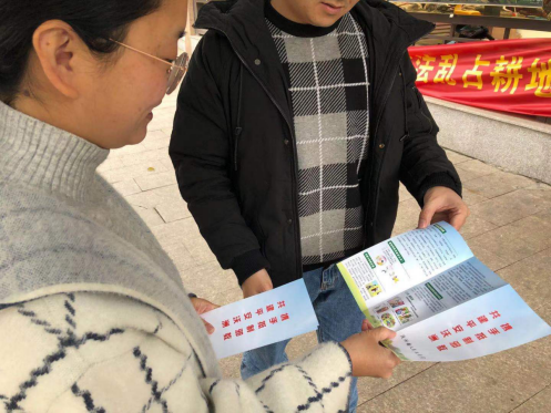 浙江绍兴：反邪宣传不停歇 平安和谐过新年