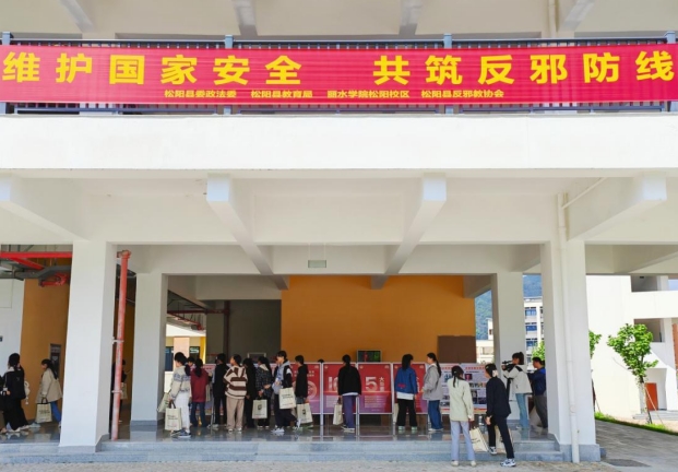 维护国家安全 共筑反邪防线--浙江省松阳县开展“4·15”国家安全日反邪教宣传活动