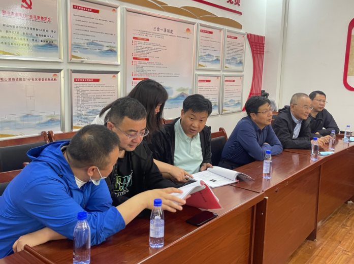 内蒙古包头市委政法委调研昆都仑区反邪教工作