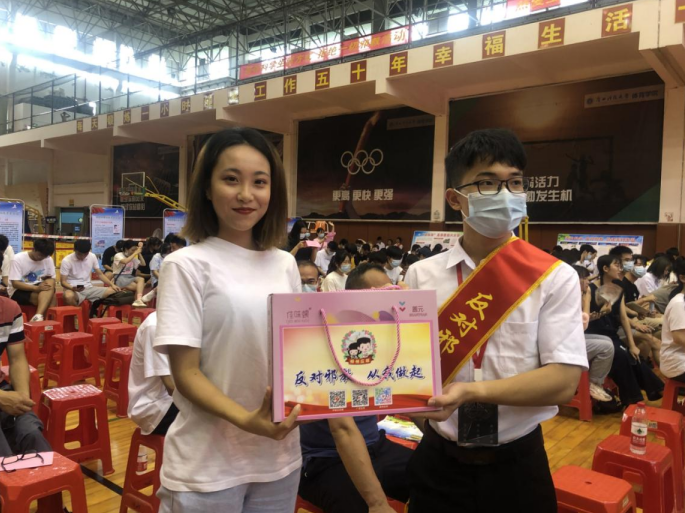 广西柳州市“拒邪教 防渗透”反邪教宣传教育进校园启动仪式圆满举行